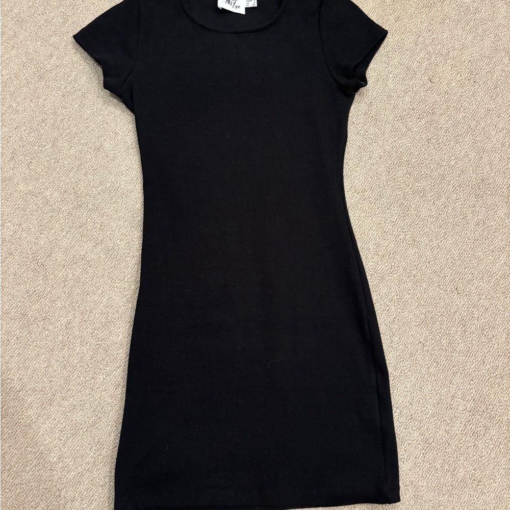 Princess Polly Black Tshirt Dress